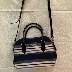 Kate Spade Stripe crossbody